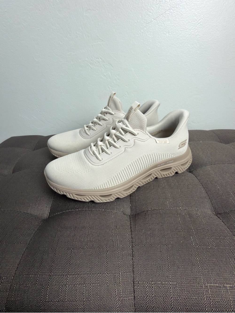 Skechers Slip-Ins Arc Waves Hands Free Sneakers Memory Foam Women’s 9.5